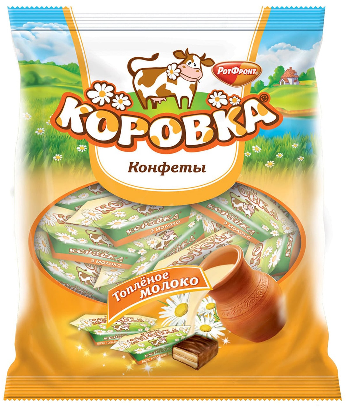 Изображение товара Конфеты Коровка Топленое молоко 250 г классический вкус
