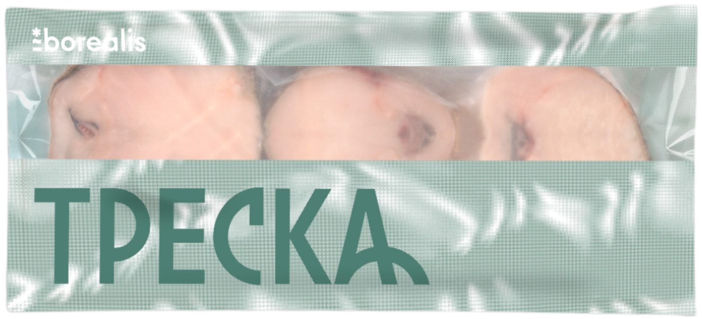 Изображение товара Треска Borealis Атлантическая стейки замороженные 600г