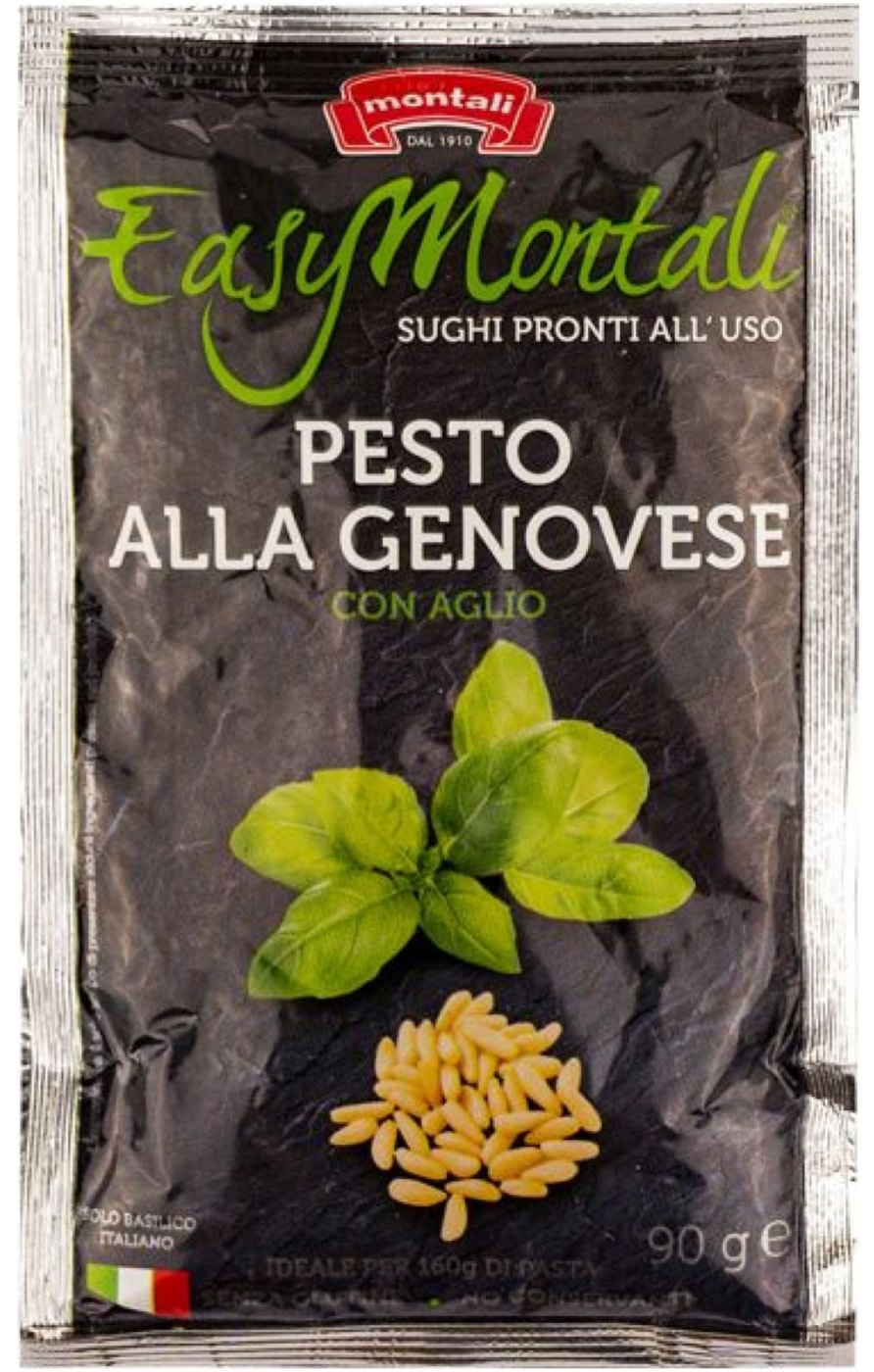 Изображение товара Соус Montali Песто Alla Genovese 90г натуральный итальянский соус