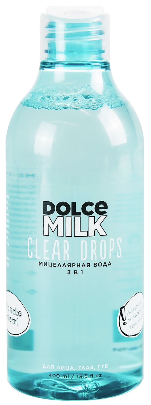 Изображение товара Вода мицеллярная Dolce Milk 3в1 Clear Drops 400мл