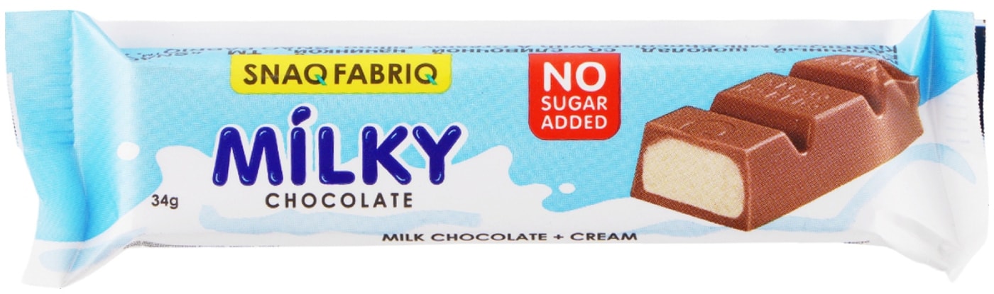 Изображение товара Шоколад Snaq Fabriq Молочный со сливочной начинкой 34г