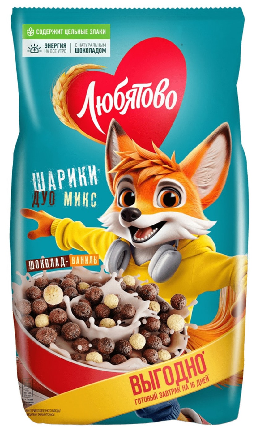 Изображение товара Шарики шоколадные Любятово Дуо Микс 500г Изображение товара Шарики шоколадные Любятово Дуо Микс 500г