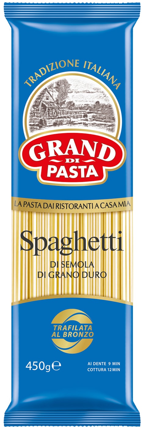 Изображение товара Макароны Grand di Pasta Spaghetti 450г