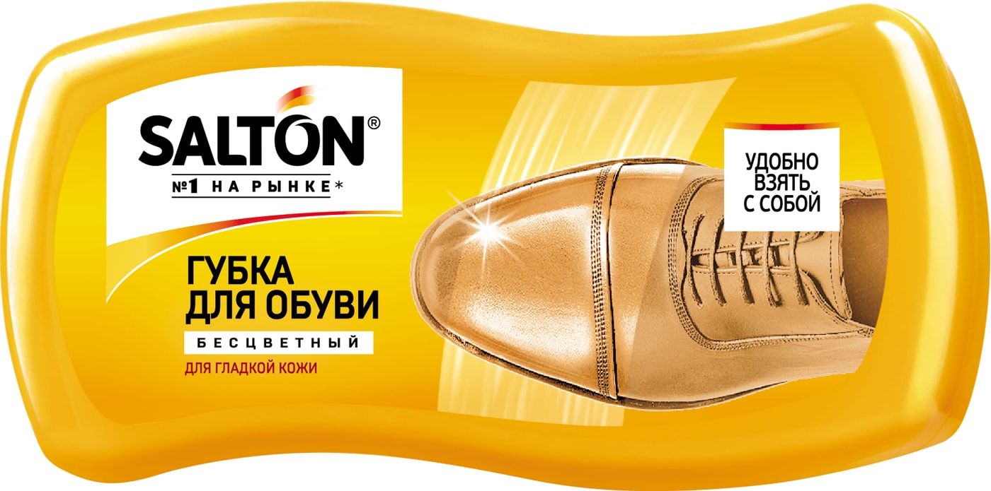 Изображение товара Губка для обуви Salton бесцветная мини