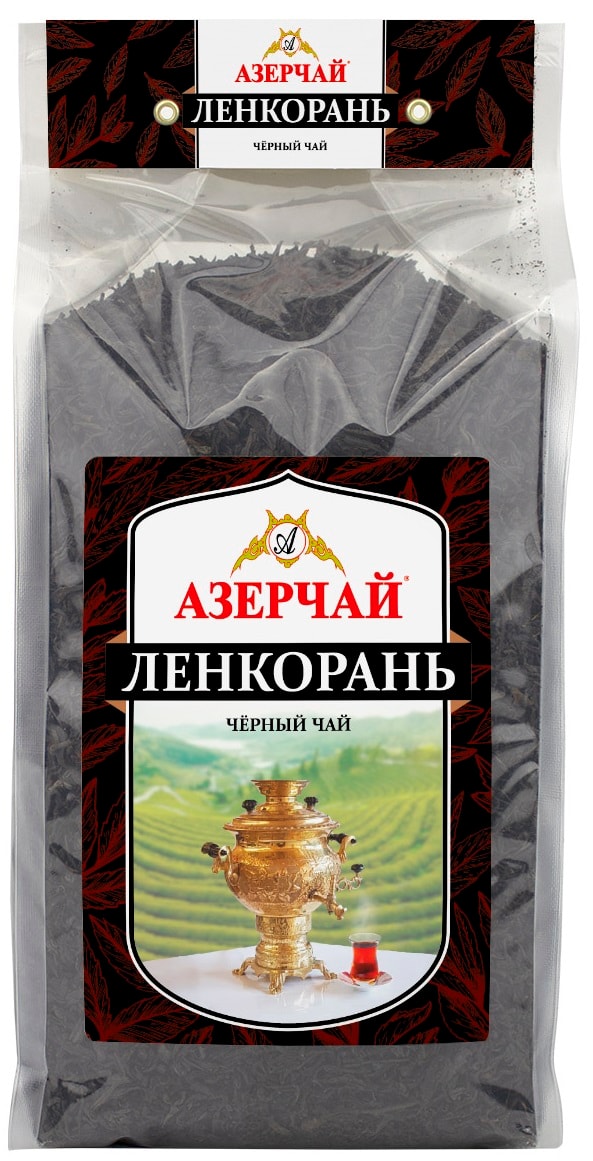 Изображение товара Чай Азерчай Ленкорань черный байховый 1 кг натуральный крупнолистовой