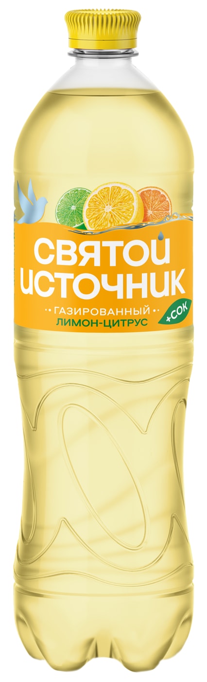 Изображение товара Напиток Святой Источник Вода + Сок Цитрусы 1л