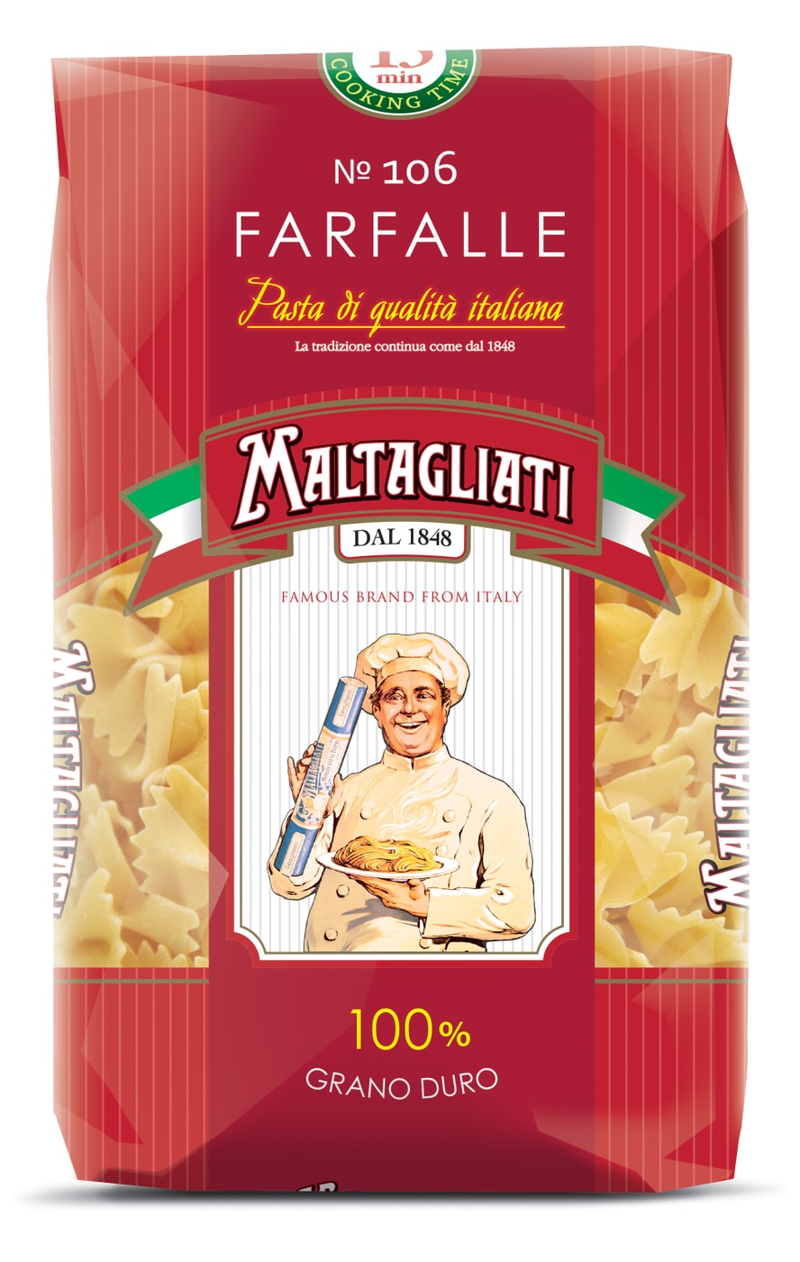 Изображение товара Макароны Maltagliati Farfalle 450г