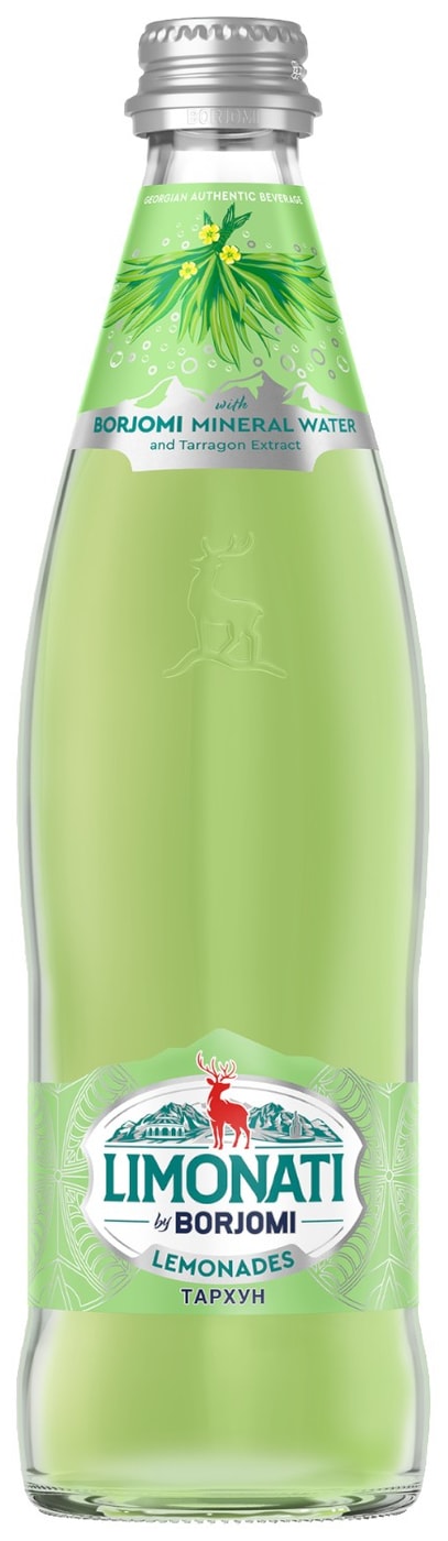 Изображение товара Лимонад Limonati by Borjomi Тархун 500мл