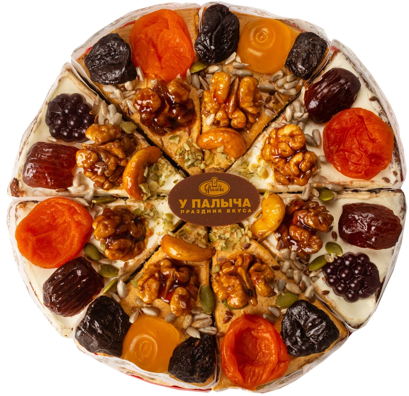 Изображение товара Торт У Палыча Сказки Востока с курагой и орехами 1.2кг