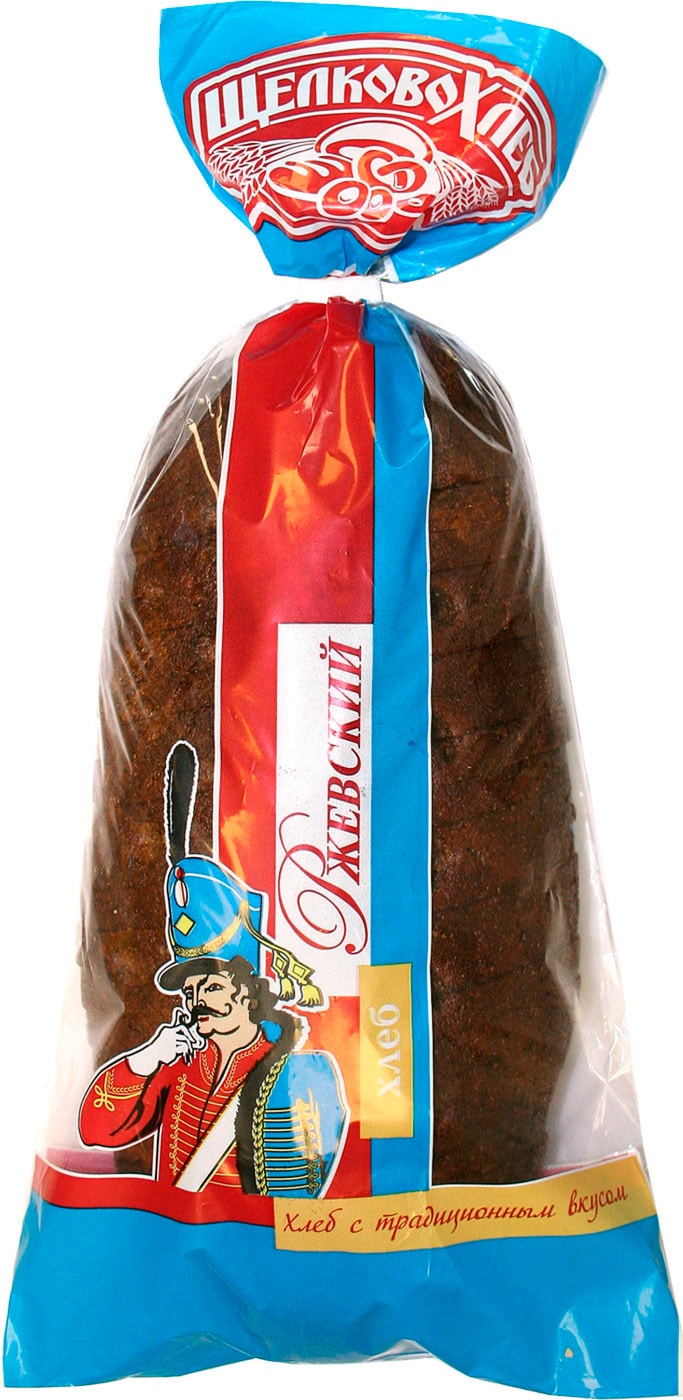 Изображение товара Хлеб Щелковохлеб Ржевский в нарезке 700г