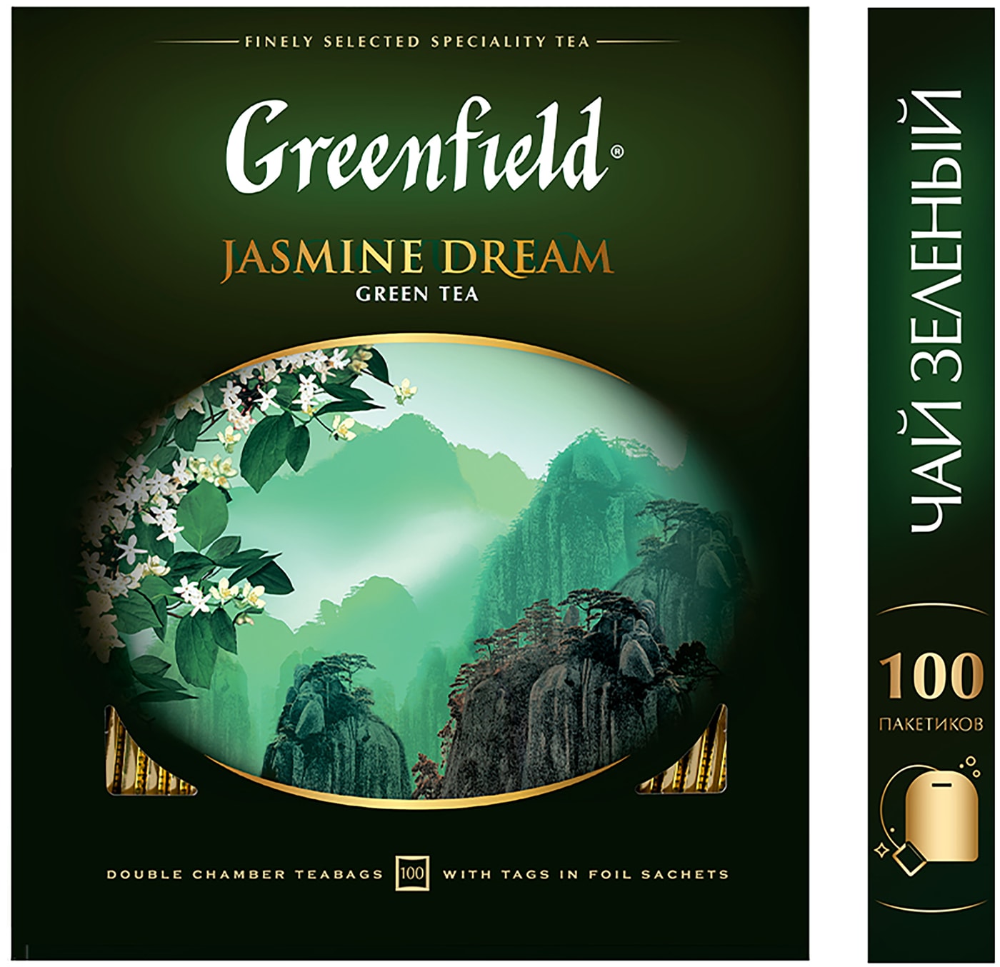Изображение товара Чай зеленый Greenfield Jasmine Dream 100*2г