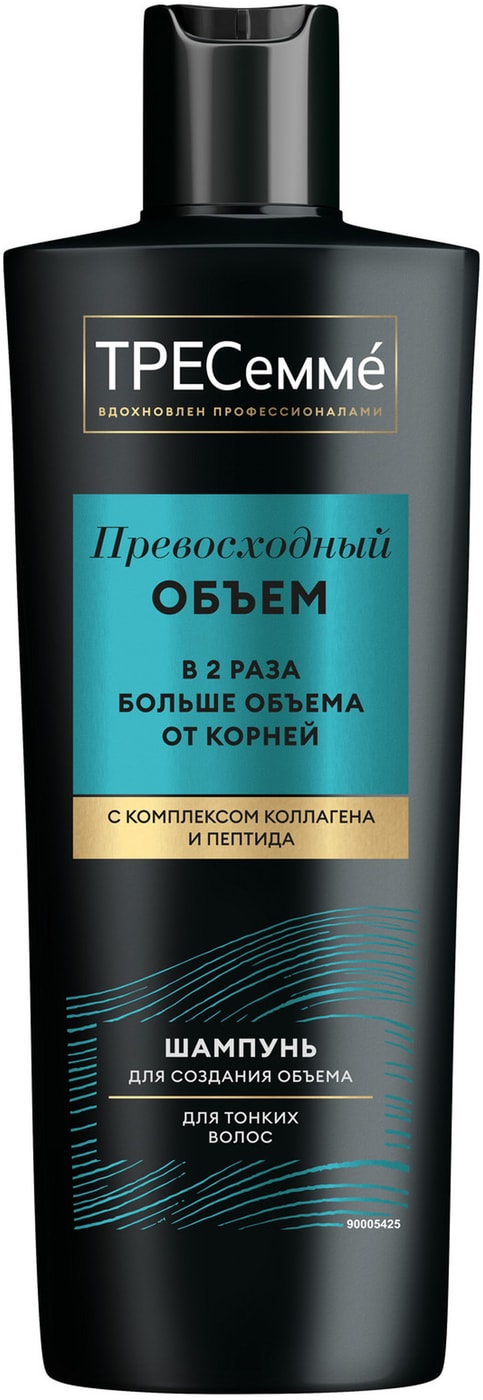 Изображение товара Шампунь Тресемме Превосходный объем 400мл для волос без объема