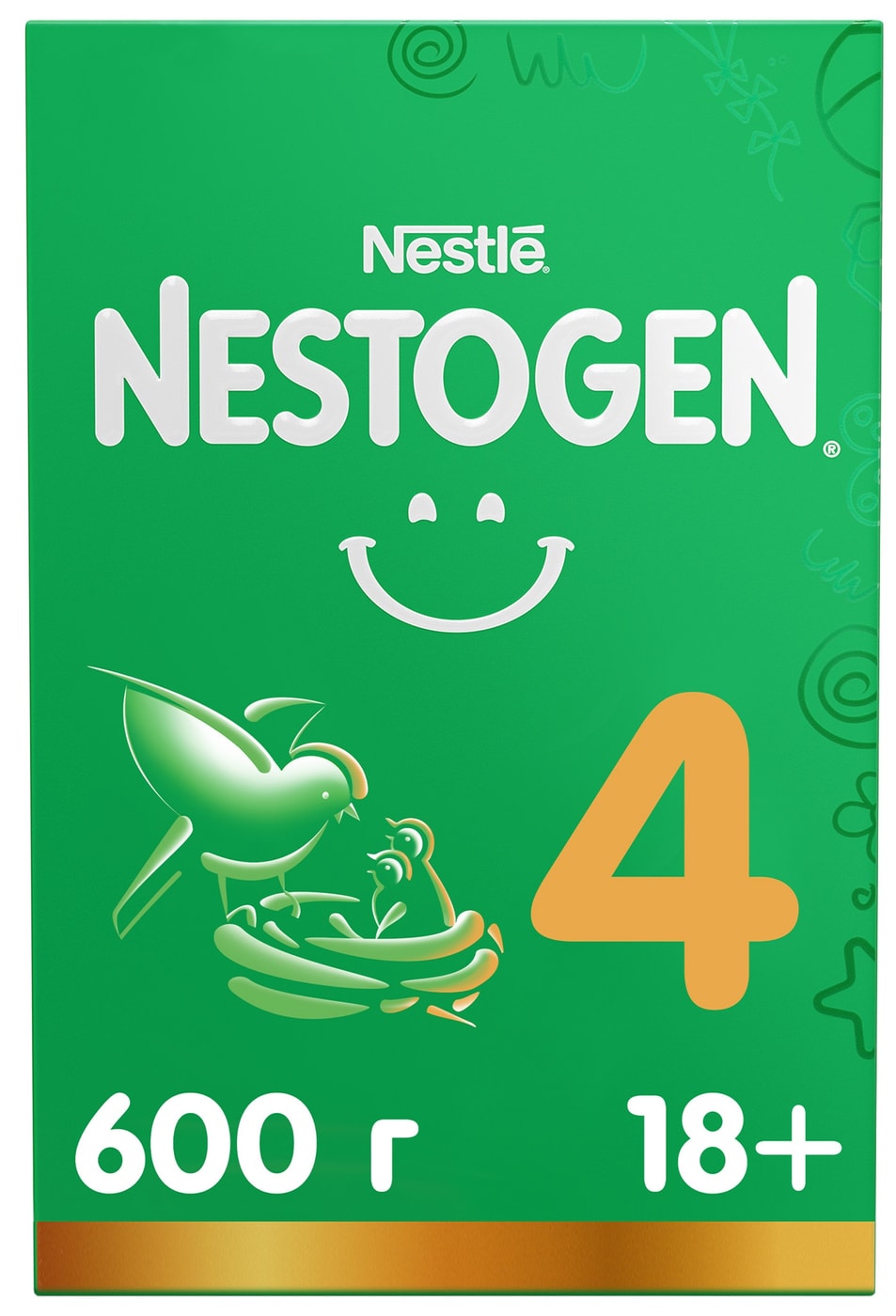 Изображение товара Смесь Nestogen Nestle 4 молочная с пребиотиками 0,6 кг Изображение товара Смесь Nestogen Nestle 4 молочная с пребиотиками 0,6 кг