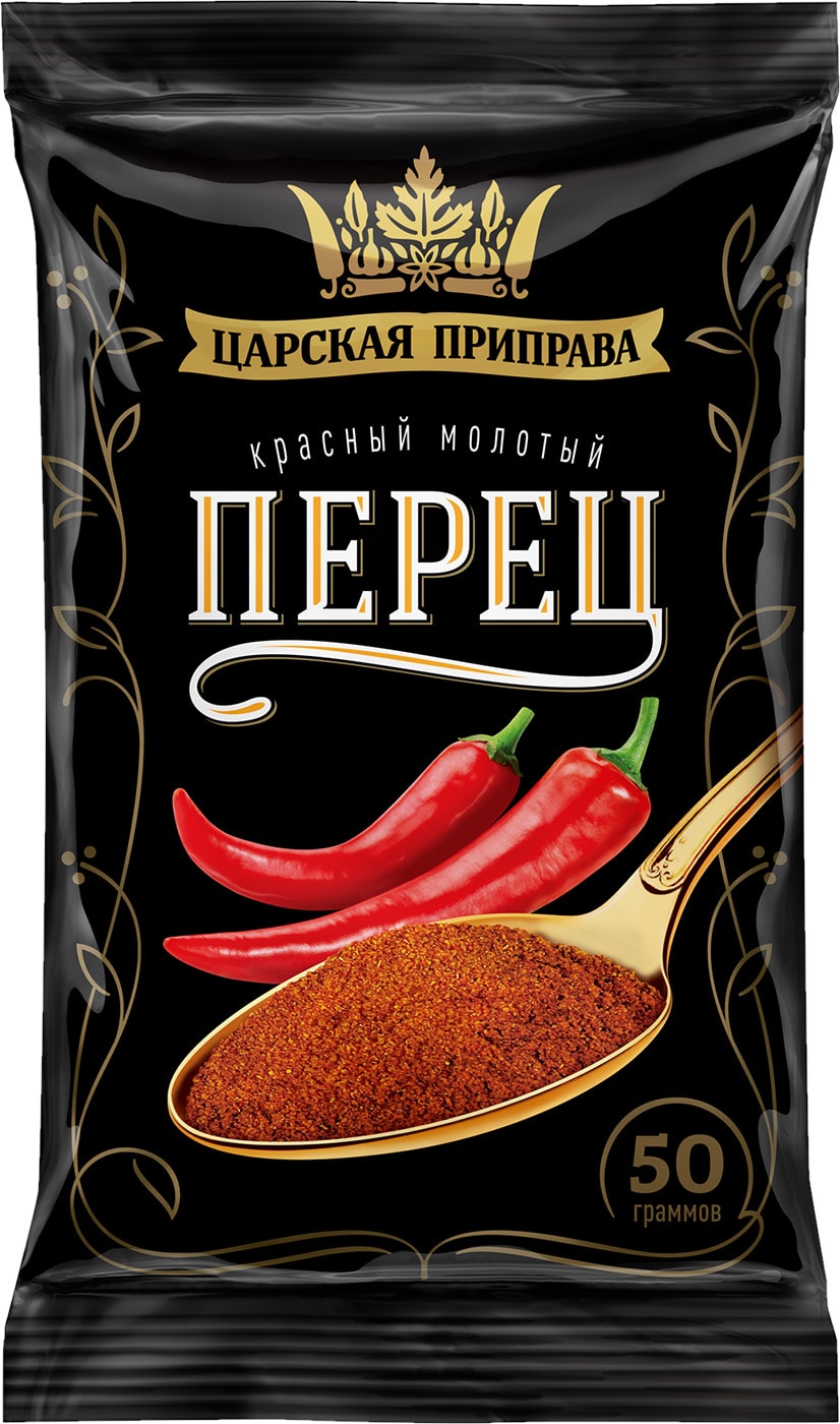 Изображение товара Перец Царская приправа красный молотый 50г