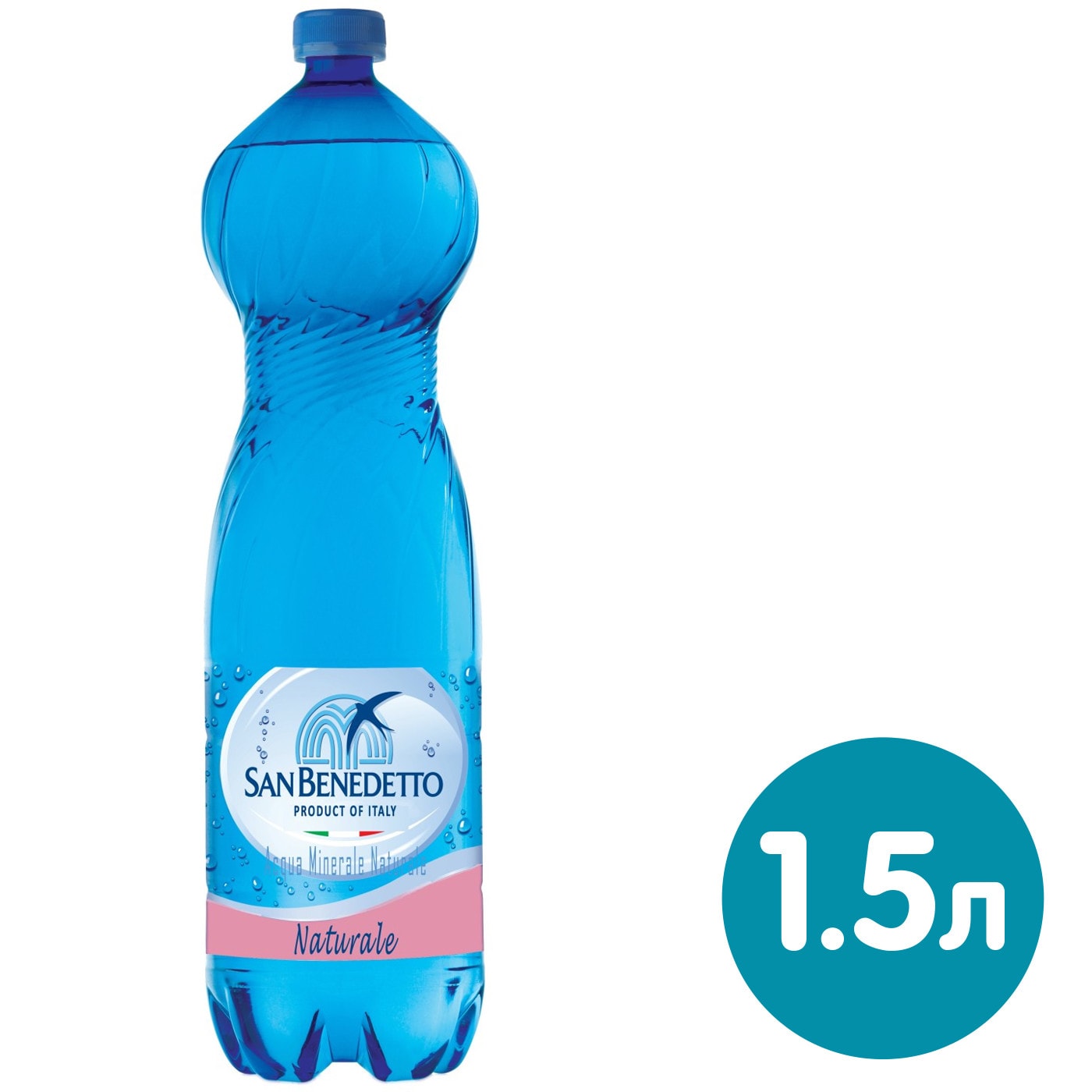 Изображение товара Вода San Benedetto минеральная негазированная 1.5л