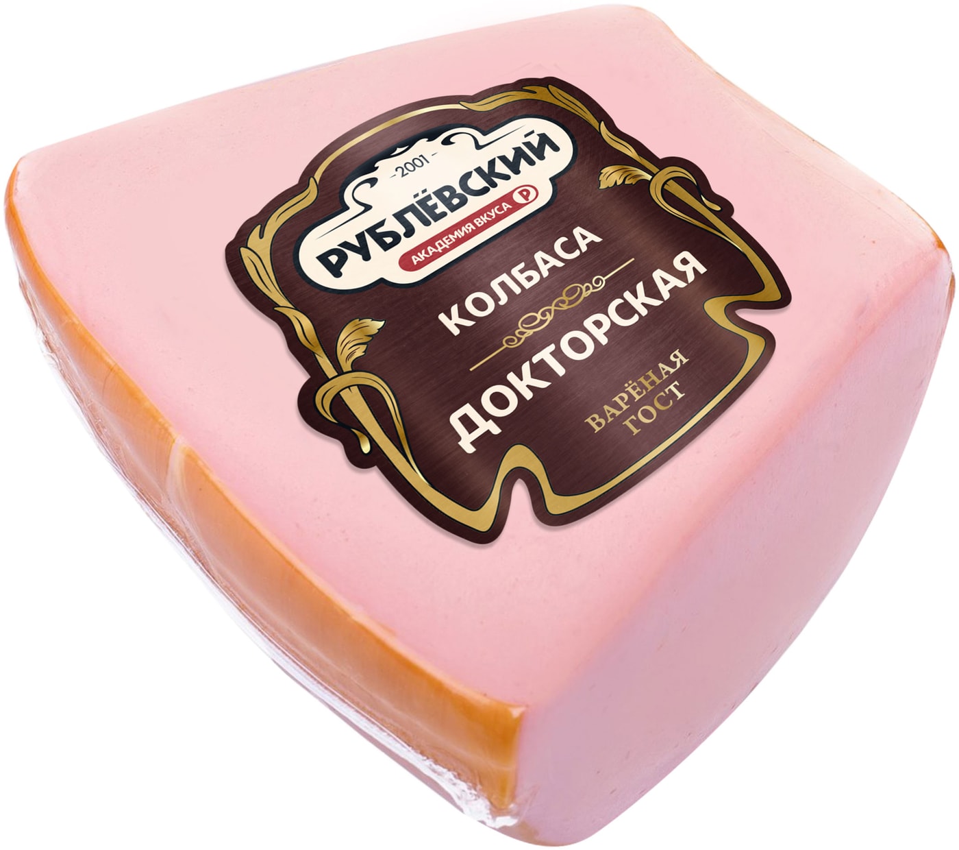 Изображение товара Колбаса Докторская вареная Рублевский, качество по ГОСТ, 0.3-0.7 кг
