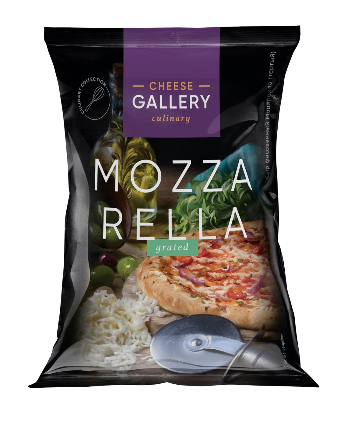 Изображение товара Сыр Cheese Gallery Моцарелла тертый 150г
