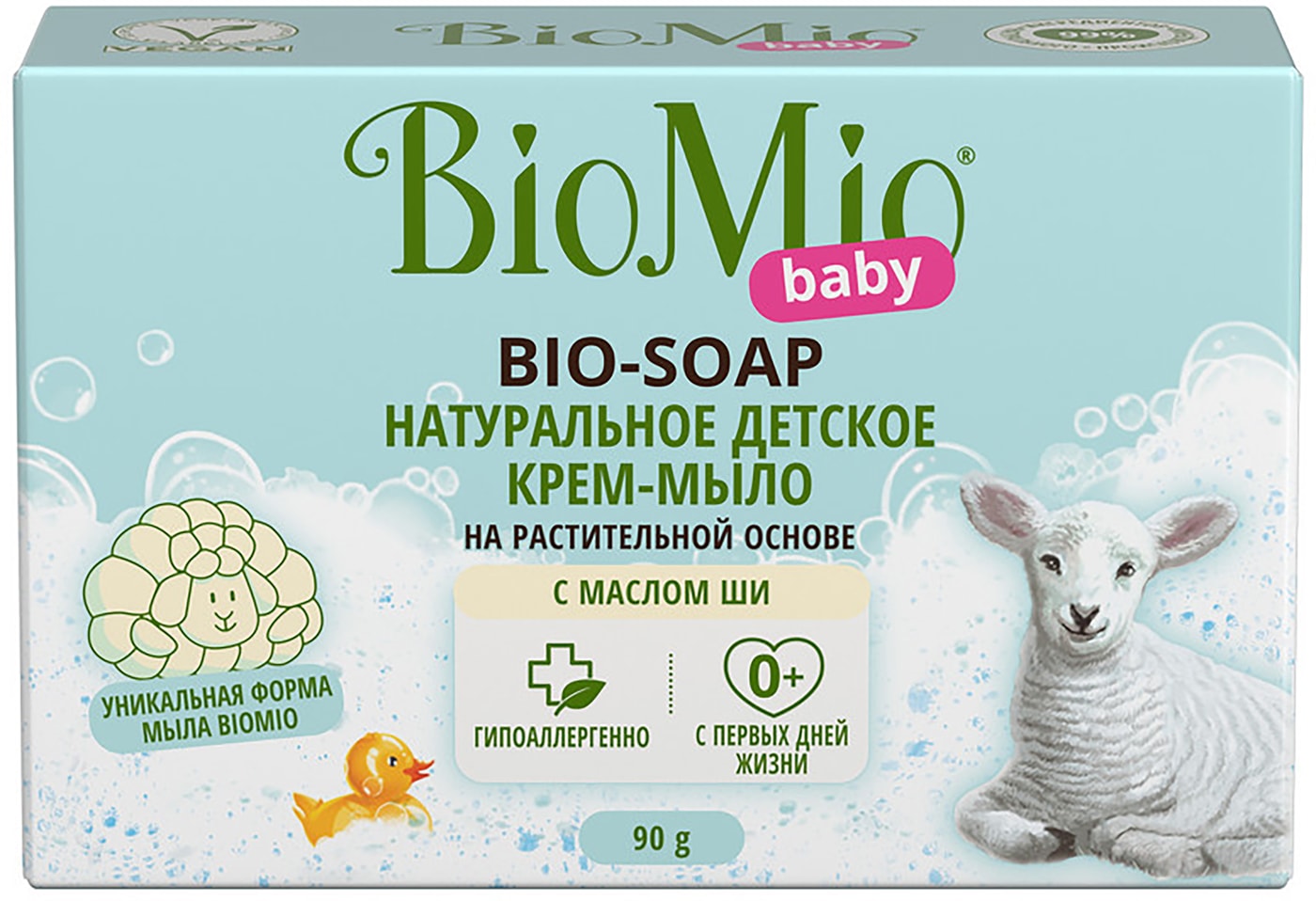 Изображение товара Крем-мыло детское BioMio Baby Bio-Soap с маслом Ши 90г