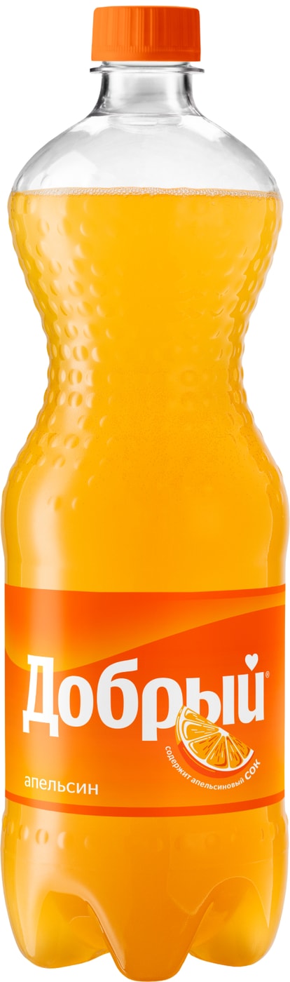 Изображение товара Добрый Апельсиновый газированный напиток с витамином С 1л