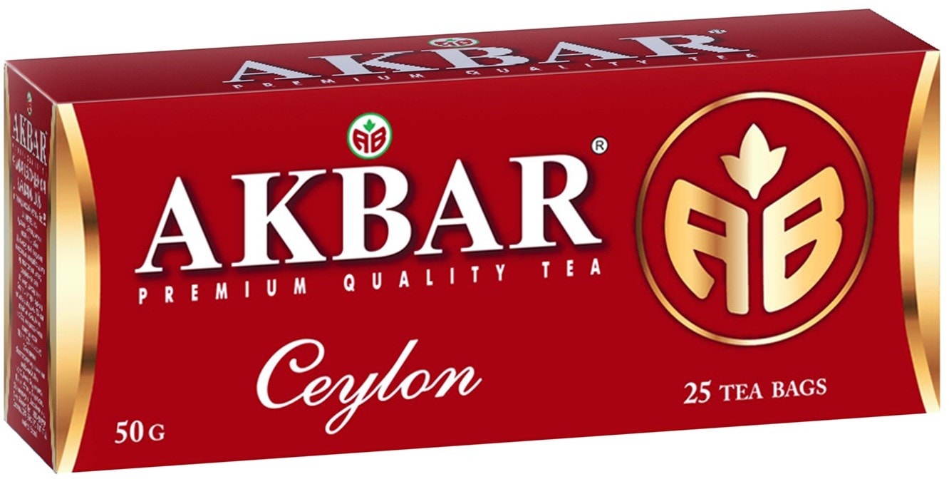 Изображение товара Чай черный Akbar Ceylon 25*2г