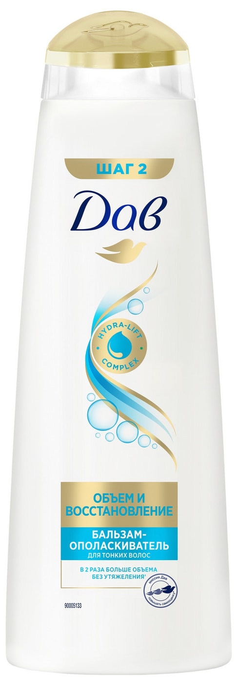 Изображение товара Бальзам-ополаскиватель для волос Дав Hair Therapy 350мл