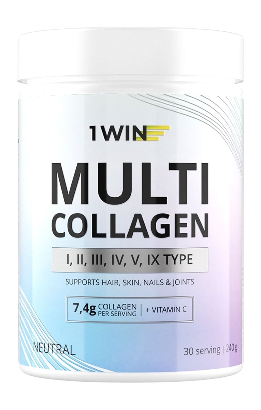 Изображение товара Мульти коллаген 1Win 1 2 3 5 9 типа с витамином С 30шт
