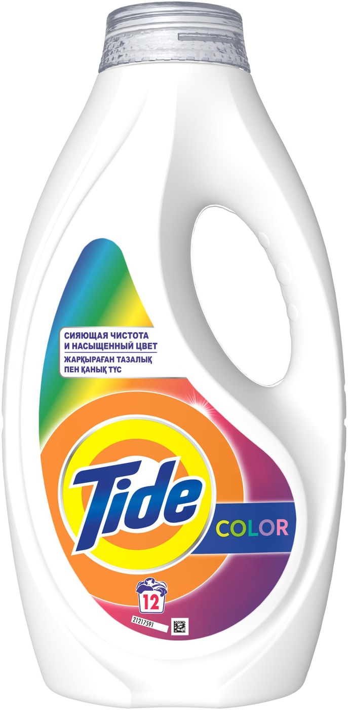 Изображение товара Гель для стирки Tide Color для цветного белья 12 стирок 780мл