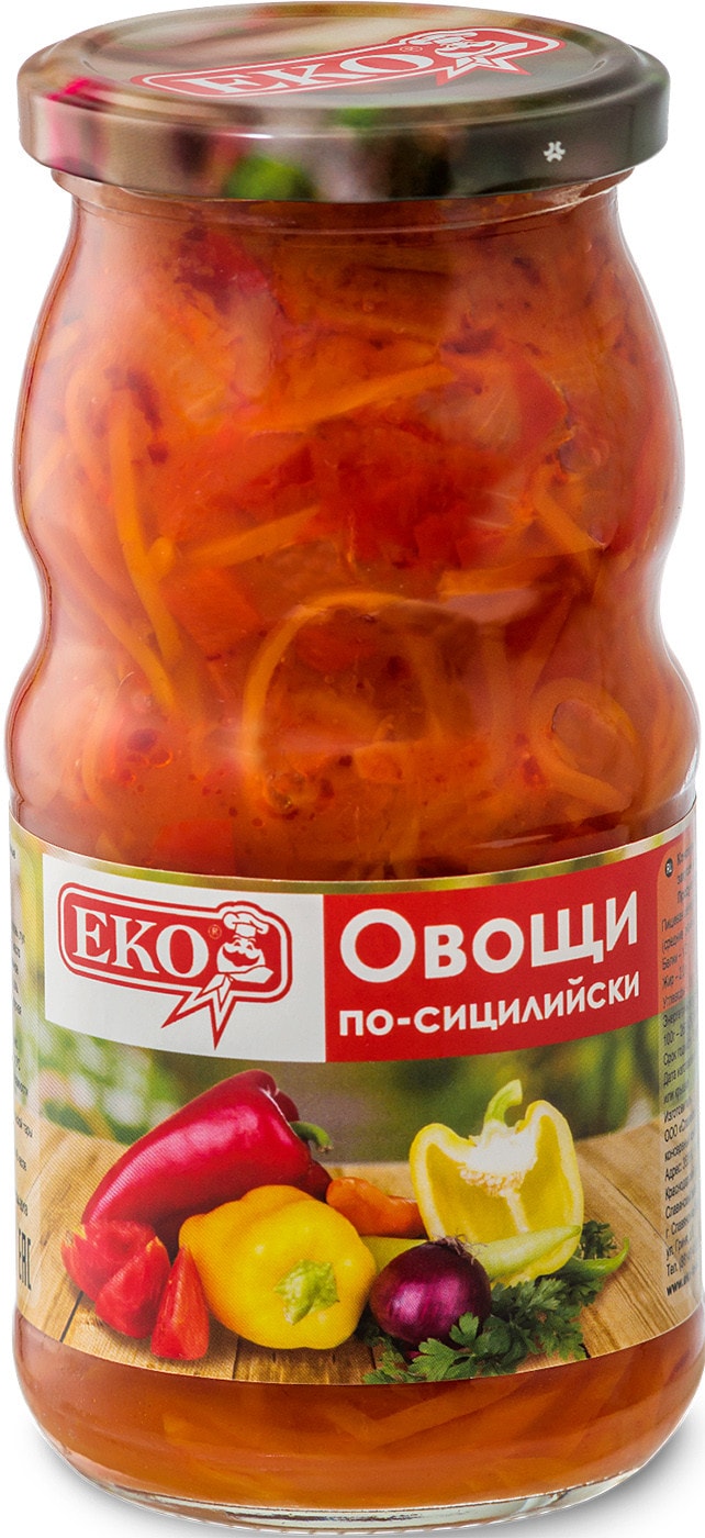 Изображение товара Овощи Eko по-сицилийски 500г