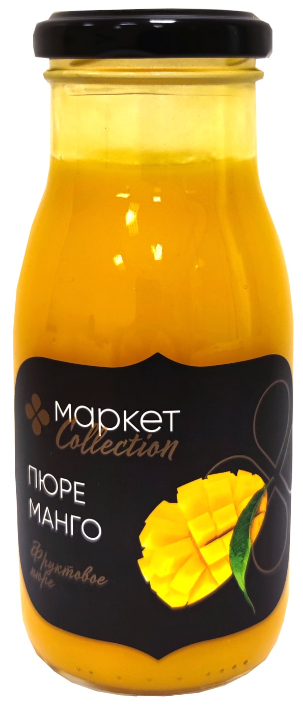 Изображение товара Пюре Маркет Collection фруктовое Манго 250 мл натуральное и вкусное