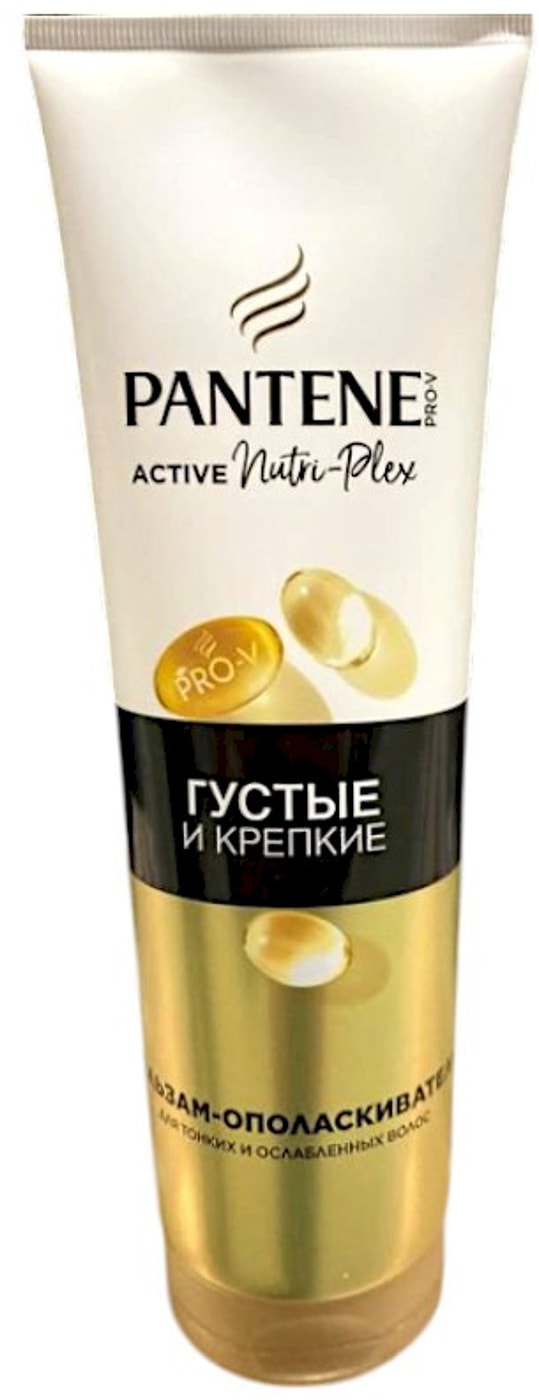 Изображение товара Бальзам-ополаскиватель для волос Pantene Pro-V Густые и крепкие 275 мл