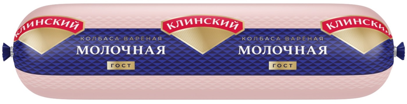 Изображение товара Колбаса Клинский Молочная вареная 0.4-0.7кг
