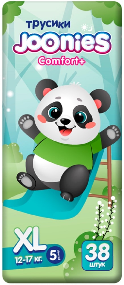 Изображение товара Подгузники-трусики Joonies Comfort+ размер XL 12-17кг 38шт