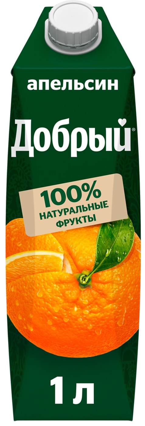 Изображение товара Нектар Добрый Апельсин 1л