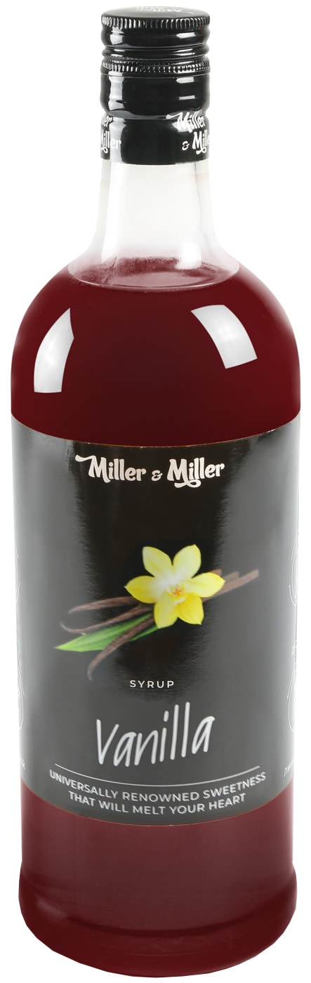 Изображение товара Сироп Miller&Miller десертный барный Ваниль 1л