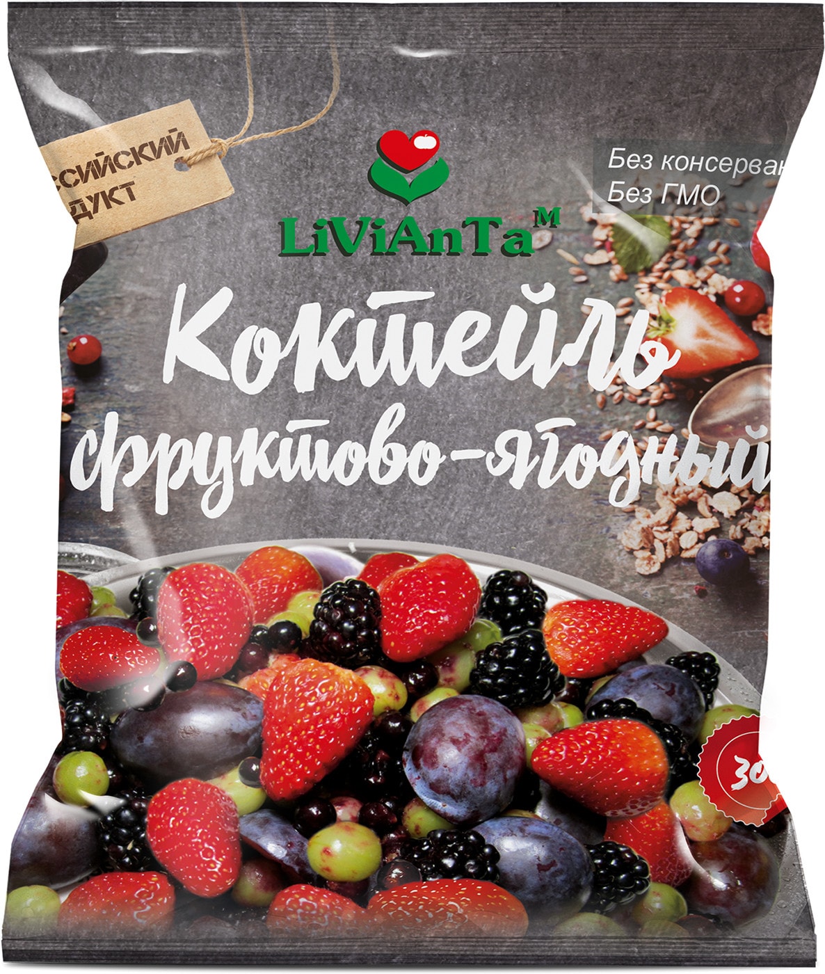 Изображение товара Смесь Livianta Фруктово-ягодная 300г
