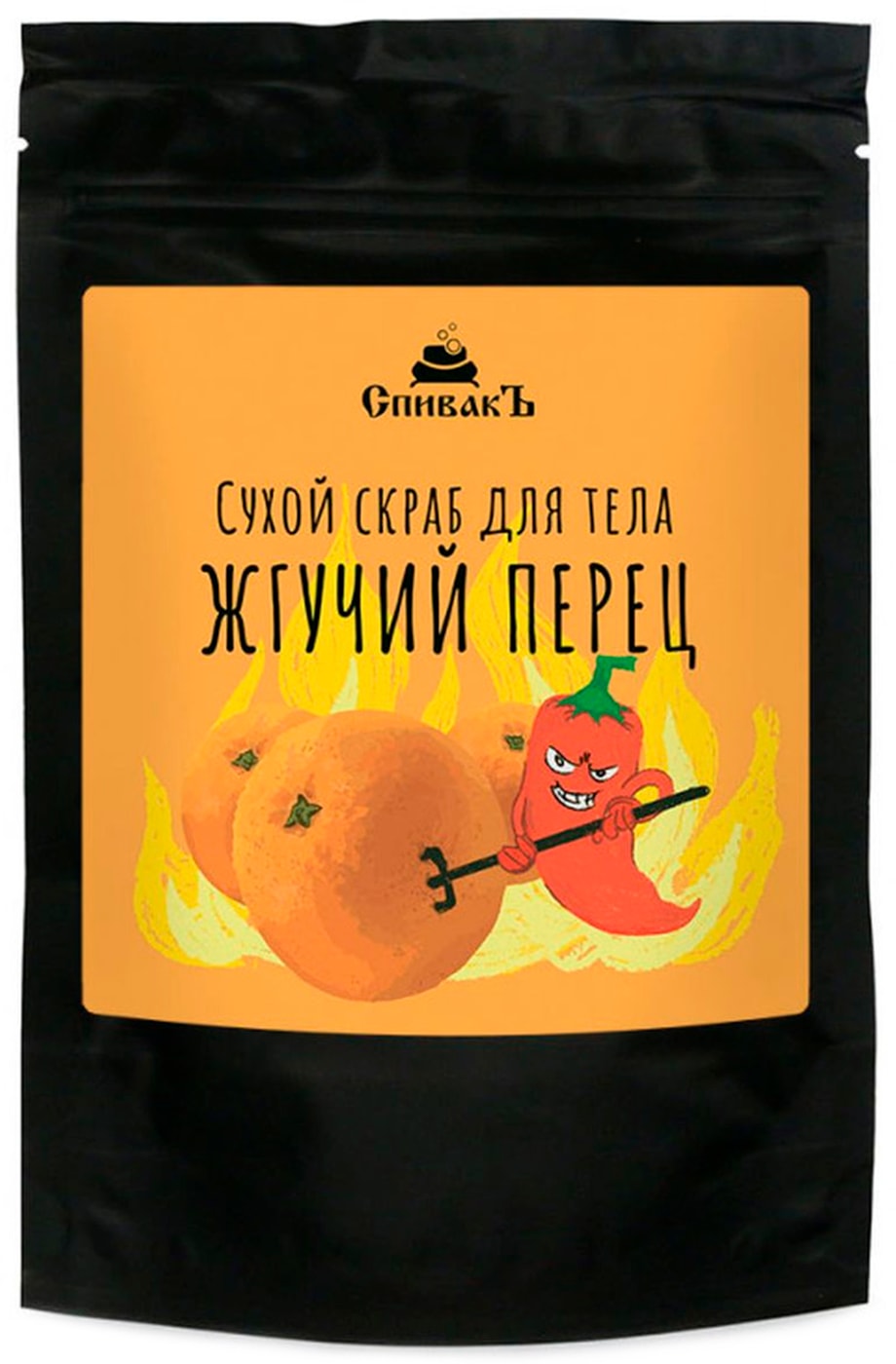 Изображение товара Скраб для тела СпивакЪ Жгучий перец сухой 150г