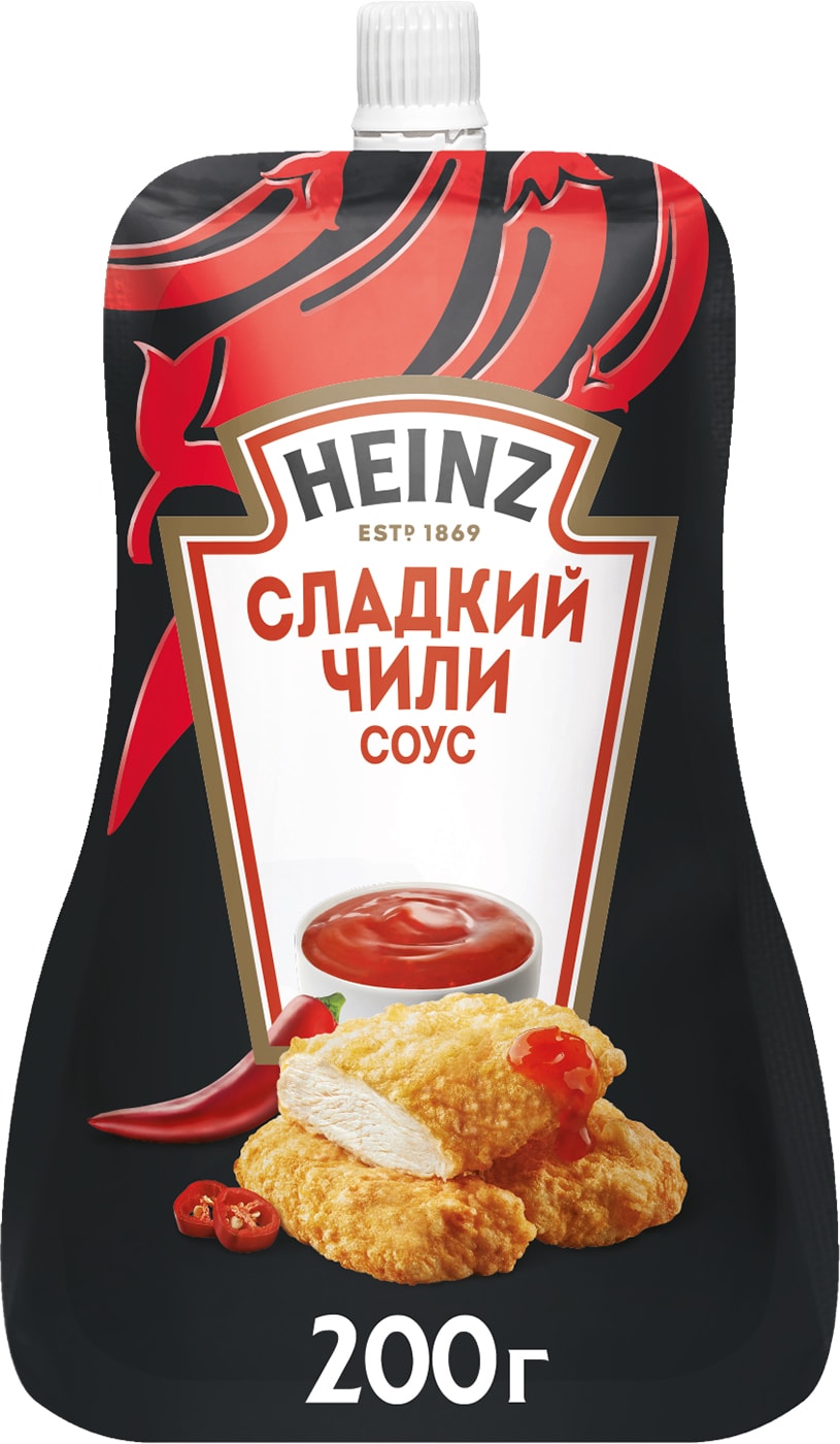 Изображение товара Соус Heinz Сладкий чили деликатесный 200г