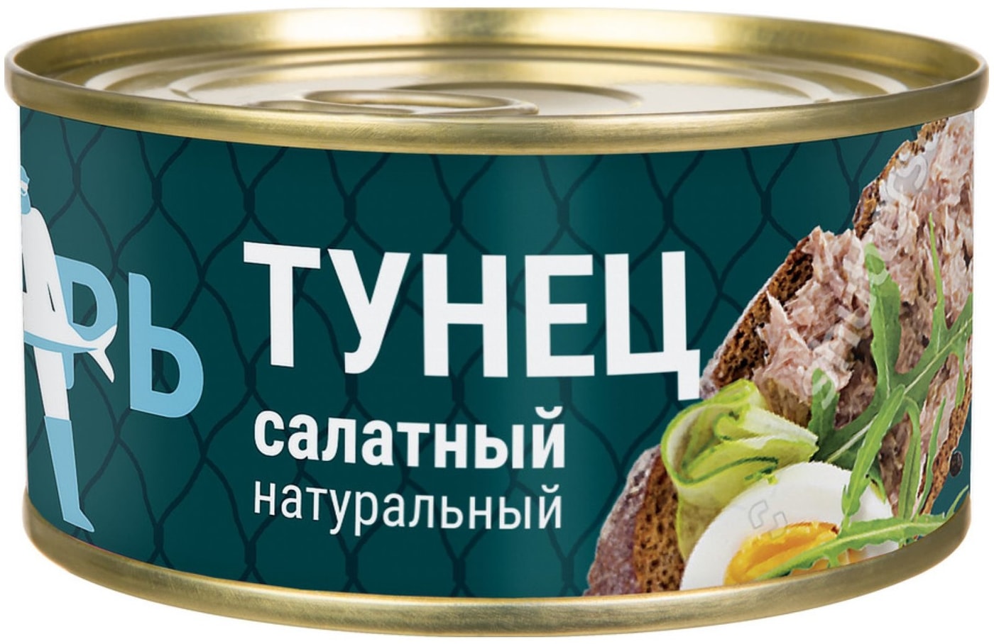 Изображение товара Тунец Рыбарь в собственном соку 170г - консервированный продукт для быстрых блюд