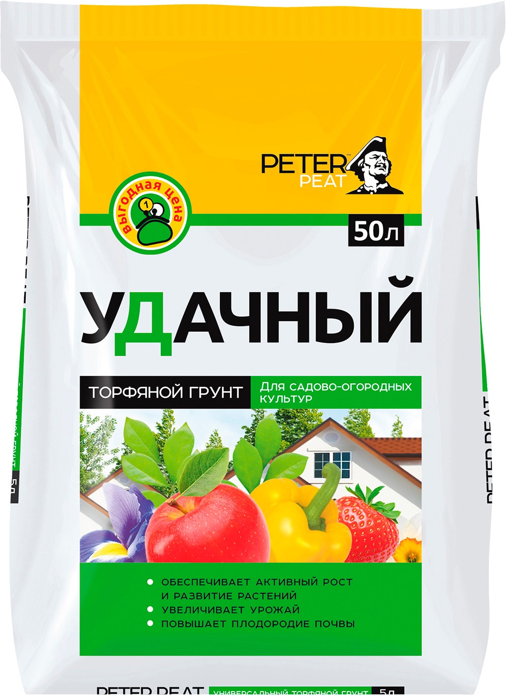 Изображение товара Грунт Peter Peat Удачный 50л