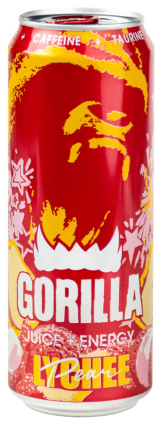 Изображение товара Напиток Gorilla энергетически Личи-Груша 450мл