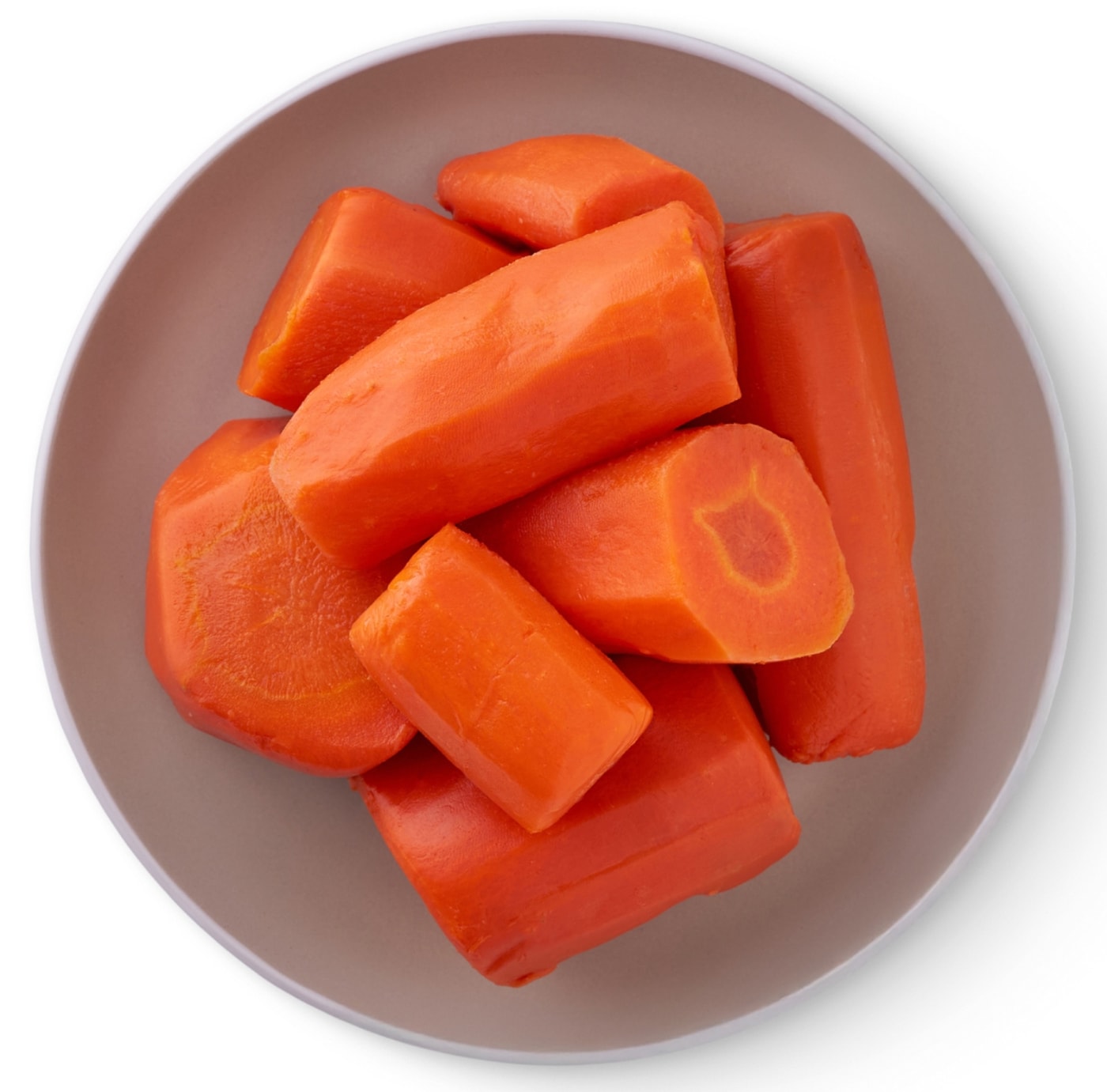 Изображение товара Морковь целая вареная 500г упаковка готовый продукт