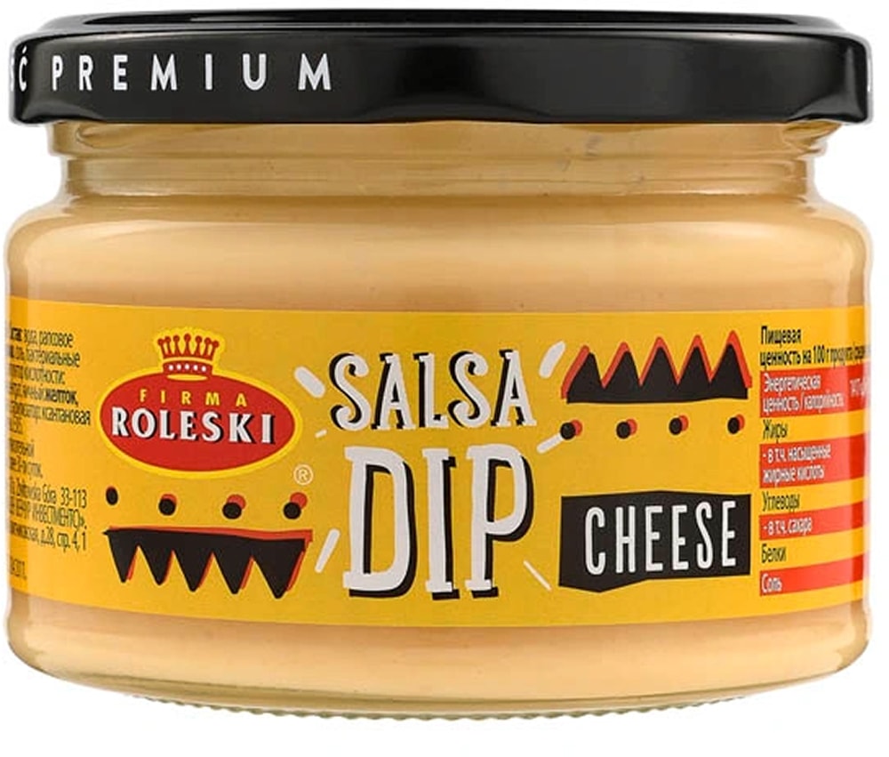 Изображение товара Соус Roleski Salsa Dip Cheese Сырный соус 220г