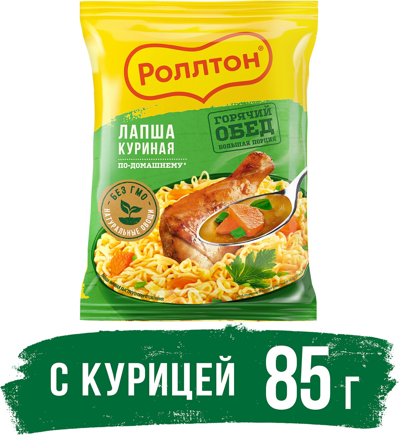 Изображение товара Вермишель Роллтон По-домашнему с курицей 85г