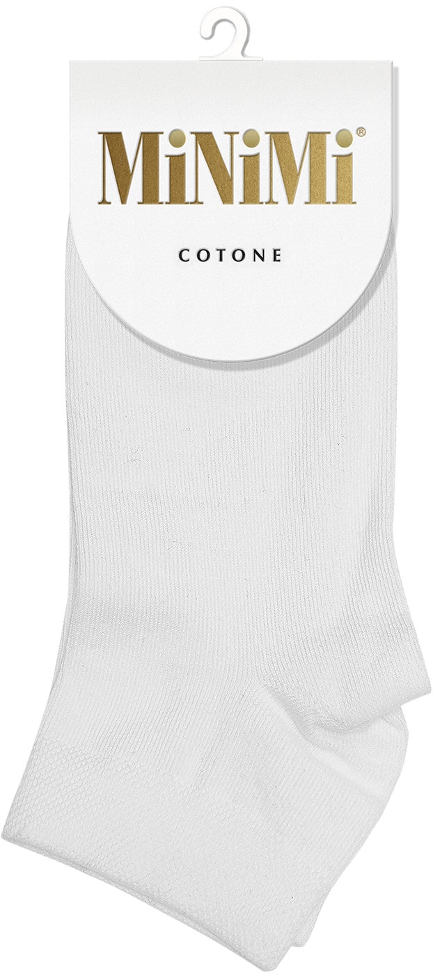Изображение товара MiNiMi Cotone 1201 носки женские белые 35-38