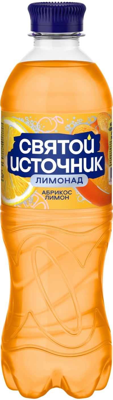 Изображение товара Лимонад Святой Источник Абрикос-Лимон 500мл
