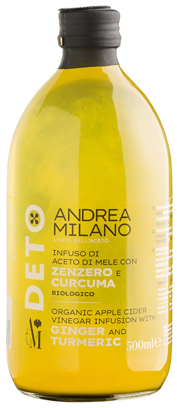 Изображение товара Соус Andrea Milano Органический с яблочным уксусом имбирем и куркумой 500мл