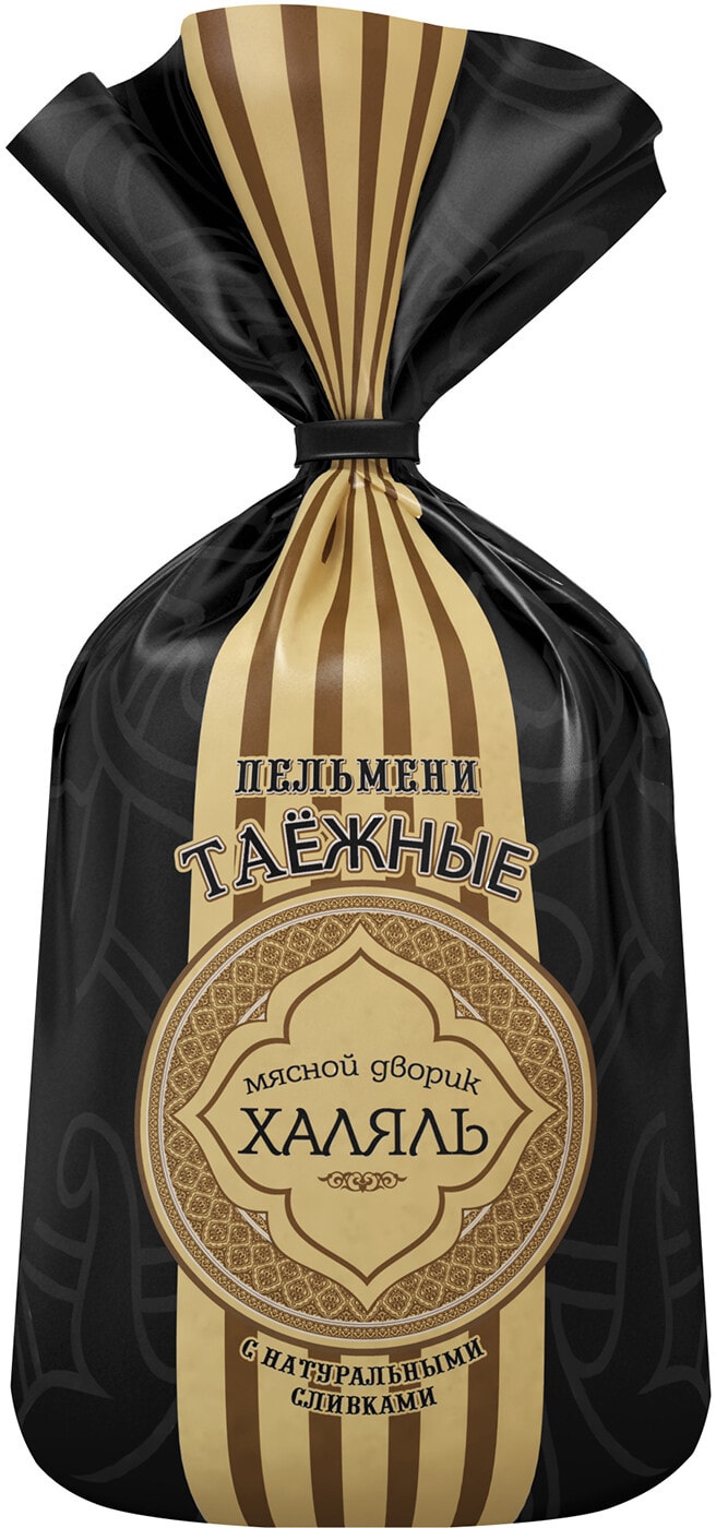 Изображение товара Пельмени Мясной дворик Халяль Таежные замороженные 800г с говядиной