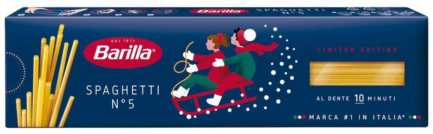 Изображение товара Макароны Barilla Spaghetti n.5 450г