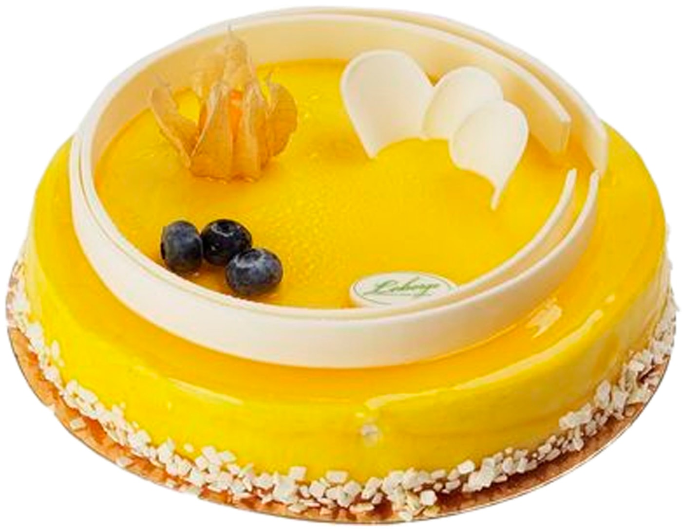 Изображение товара Leberge Йогуртовый торт маракуйя 95 кг замороженный 950 г