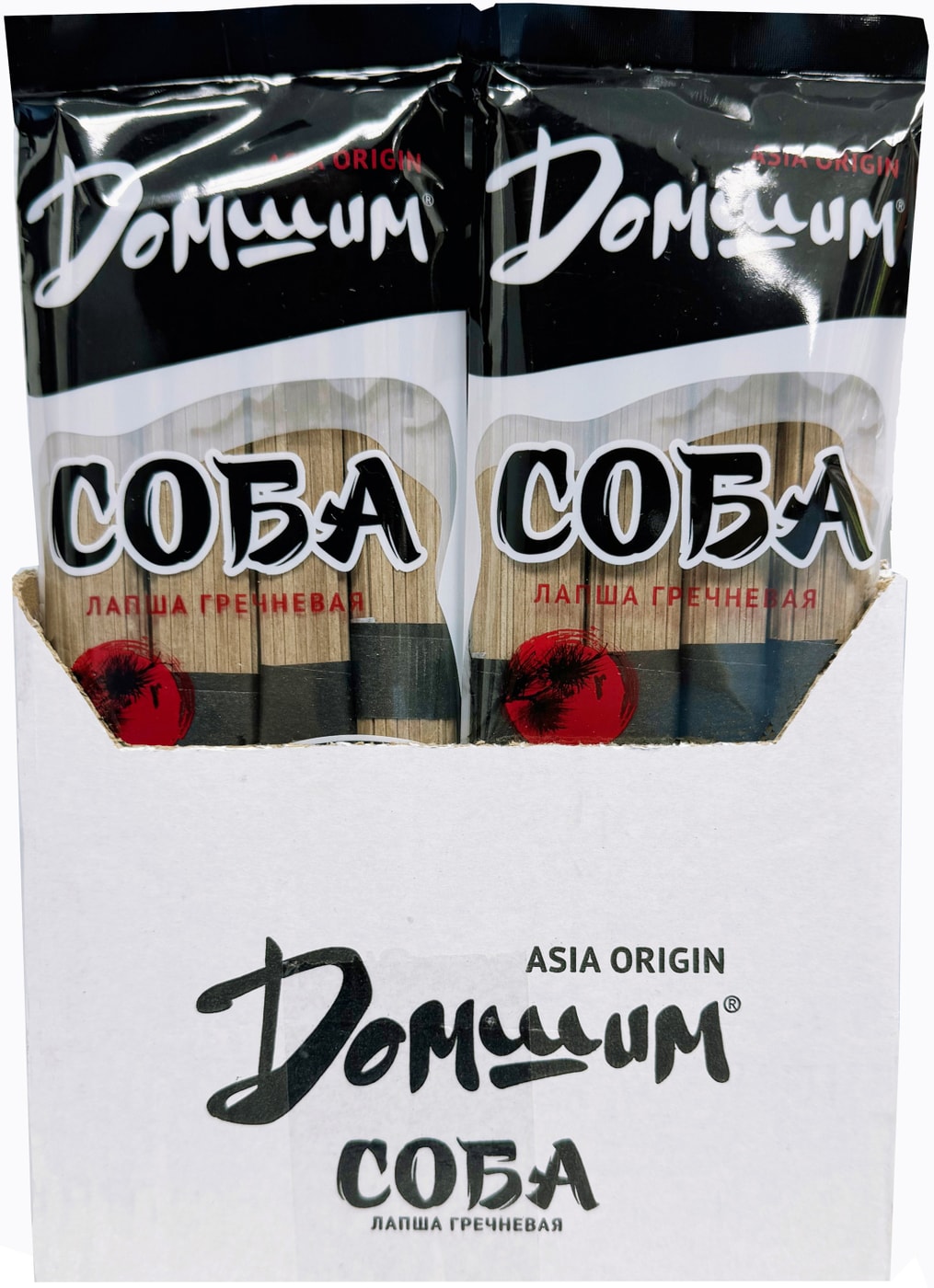 Изображение товара Лапша Домшим гречневая 250 г - полезная лапша из гречневой муки